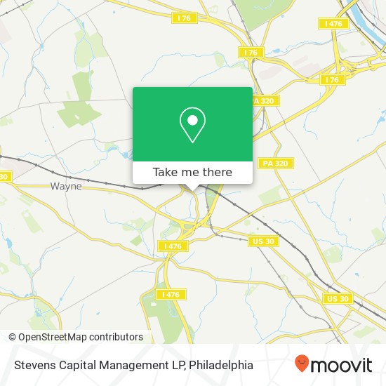 Mapa de Stevens Capital Management LP