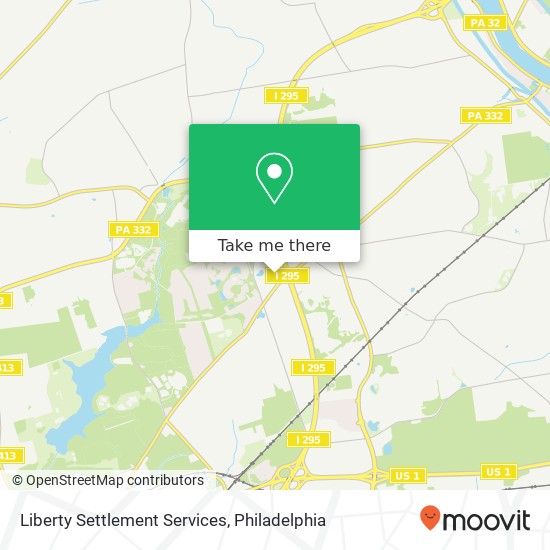 Mapa de Liberty Settlement Services