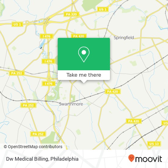 Dw Medical Billing map