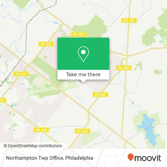 Mapa de Northampton Twp Office