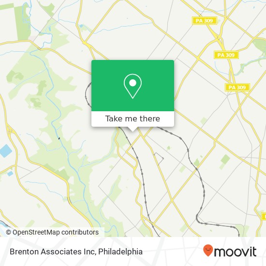 Brenton Associates Inc map