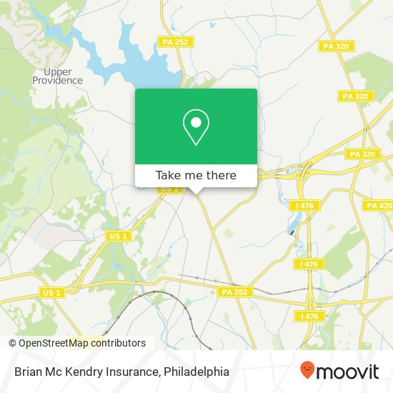 Brian Mc Kendry Insurance map