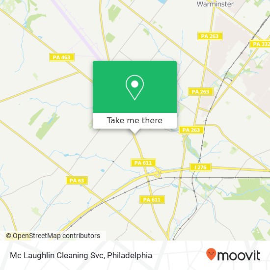 Mapa de Mc Laughlin Cleaning Svc