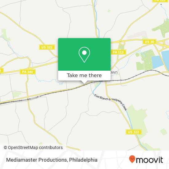 Mediamaster Productions map