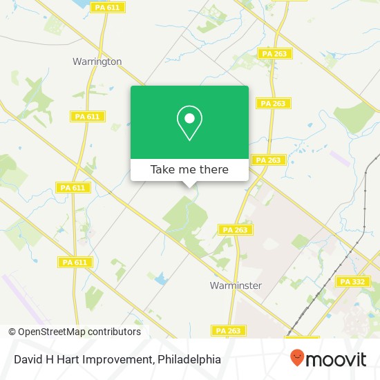 David H Hart Improvement map