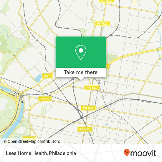 Mapa de Lees Home Health