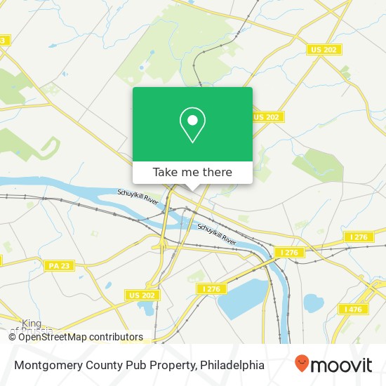 Montgomery County Pub Property map