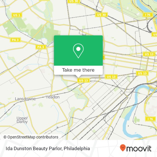 Mapa de Ida Dunston Beauty Parlor