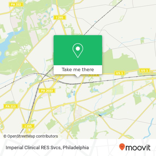 Imperial Clinical RES Svcs map