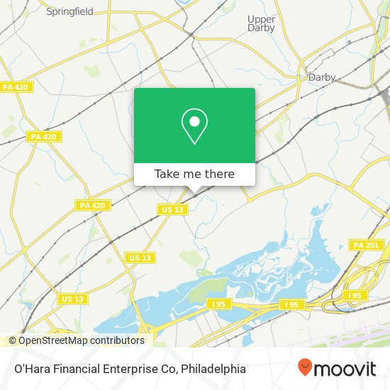 O'Hara Financial Enterprise Co map