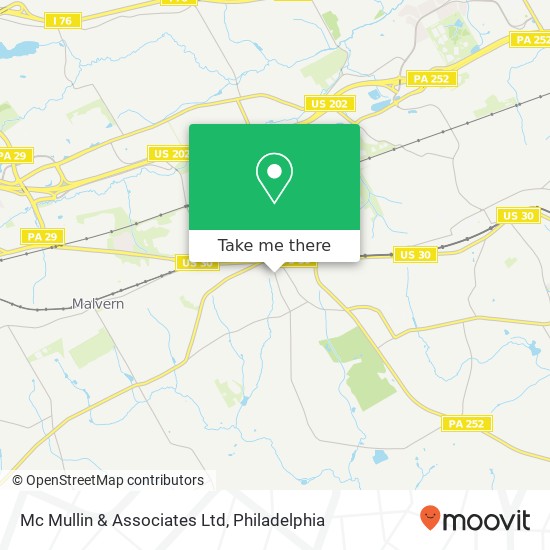Mc Mullin & Associates Ltd map