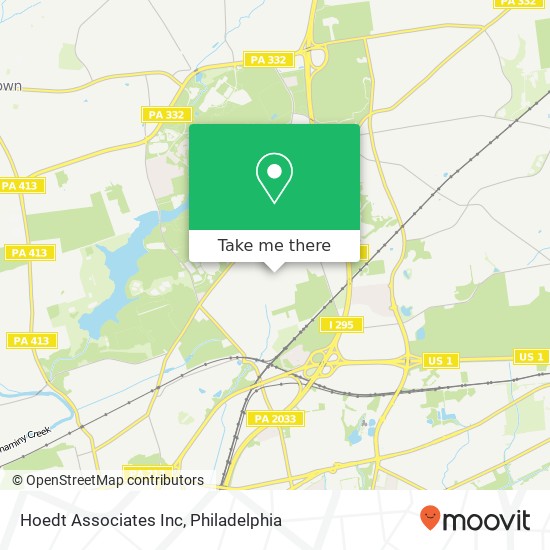 Hoedt Associates Inc map