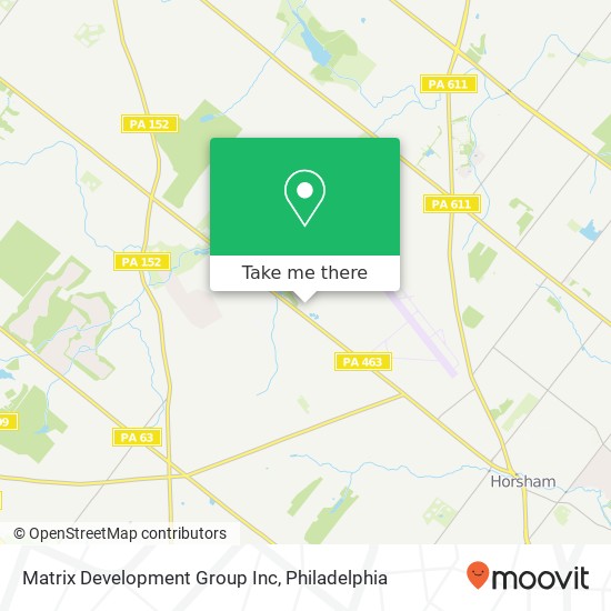 Mapa de Matrix Development Group Inc