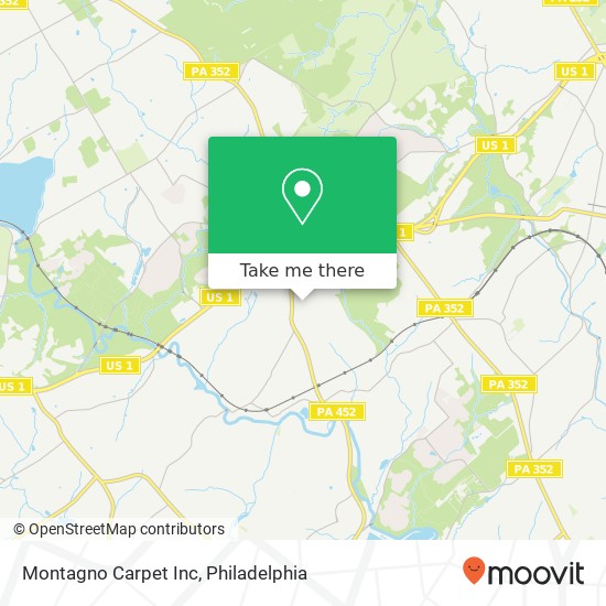 Montagno Carpet Inc map