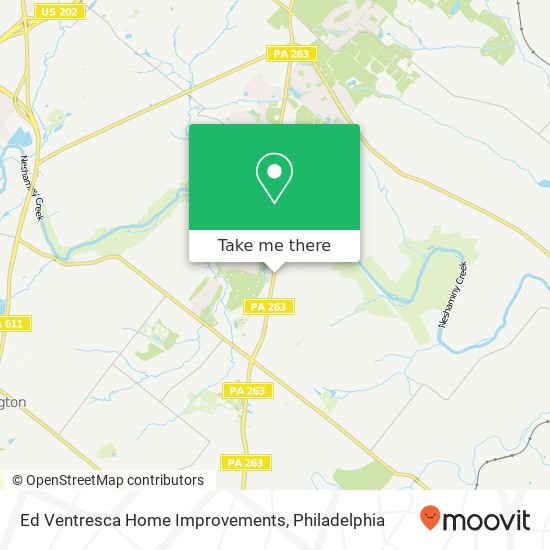 Ed Ventresca Home Improvements map