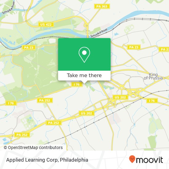 Mapa de Applied Learning Corp