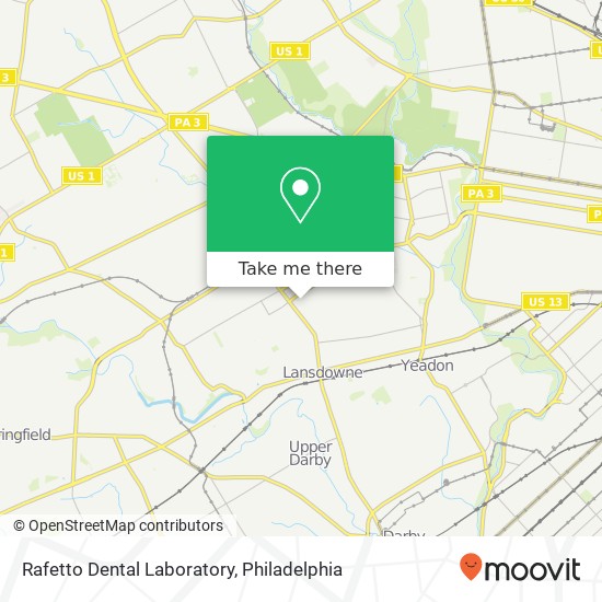 Mapa de Rafetto Dental Laboratory