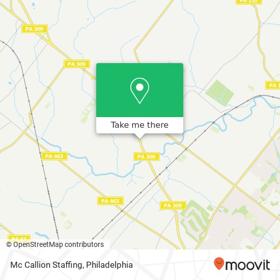 Mc Callion Staffing map