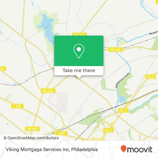 Viking Mortgage Services Inc map