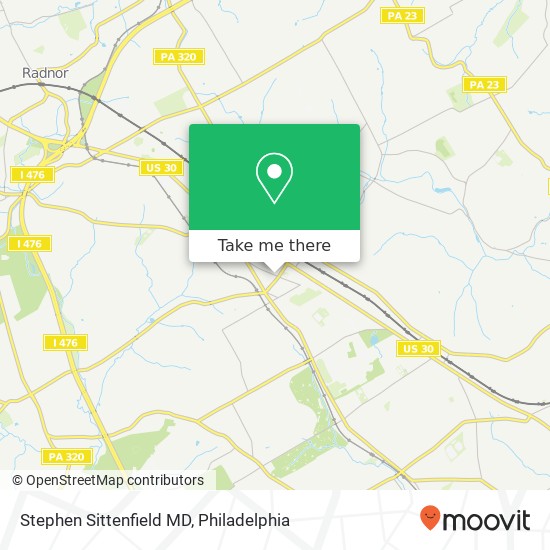 Mapa de Stephen Sittenfield MD