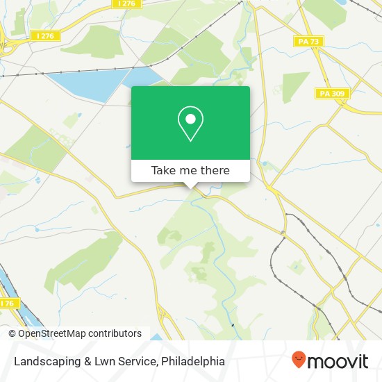 Mapa de Landscaping & Lwn Service