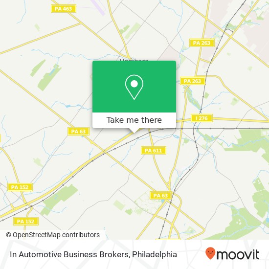 In Automotive Business Brokers map