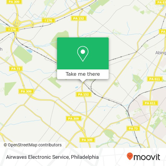 Mapa de Airwaves Electronic Service