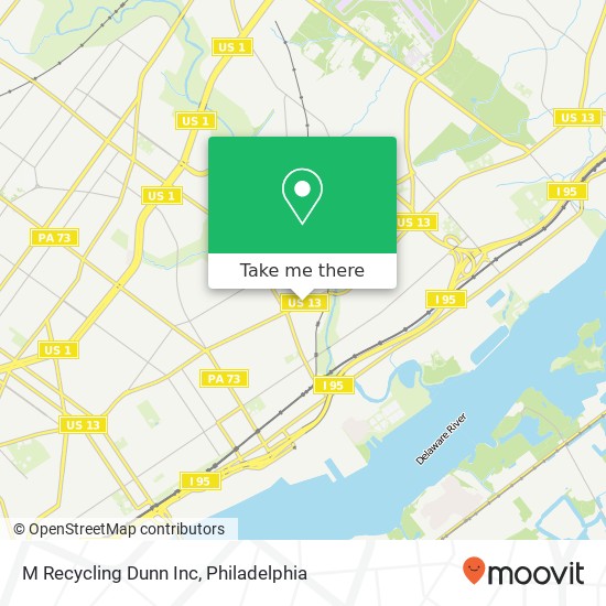 Mapa de M Recycling Dunn Inc