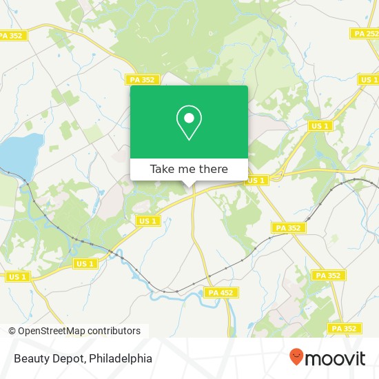 Mapa de Beauty Depot