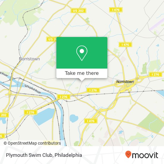 Mapa de Plymouth Swim Club