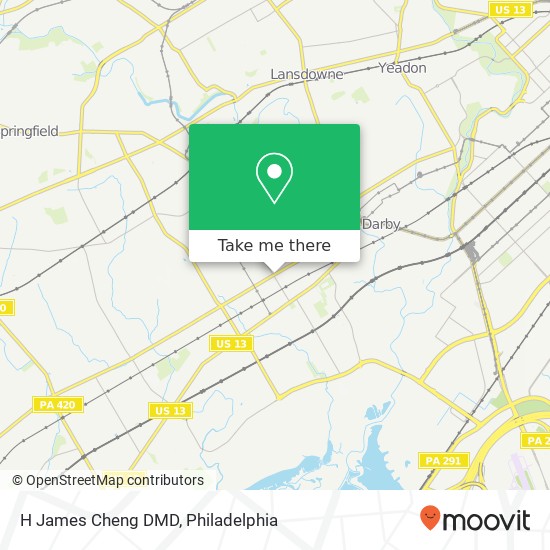 Mapa de H James Cheng DMD