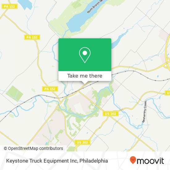 Mapa de Keystone Truck Equipment Inc