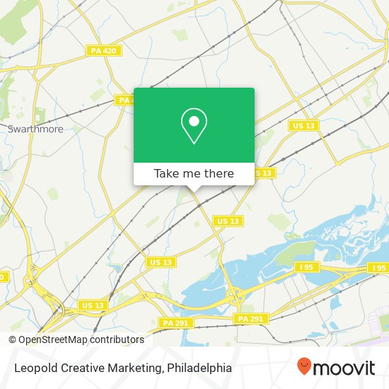 Leopold Creative Marketing map