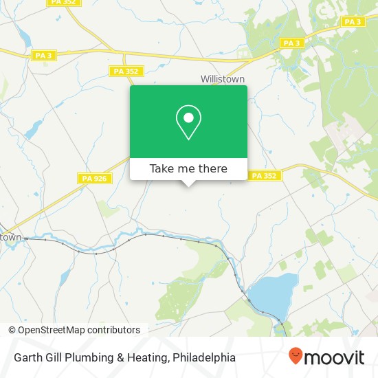 Mapa de Garth Gill Plumbing & Heating