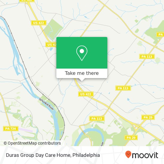 Duras Group Day Care Home map