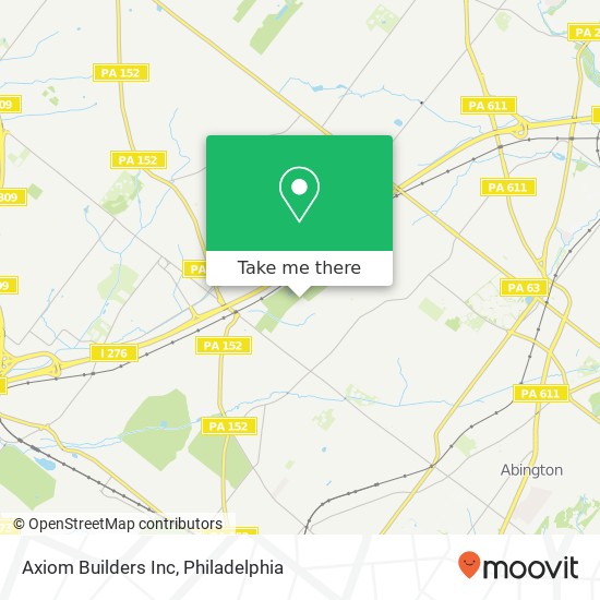 Mapa de Axiom Builders Inc