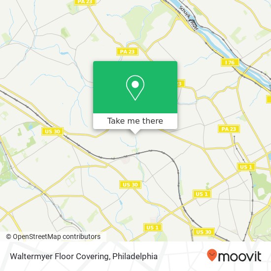 Waltermyer Floor Covering map