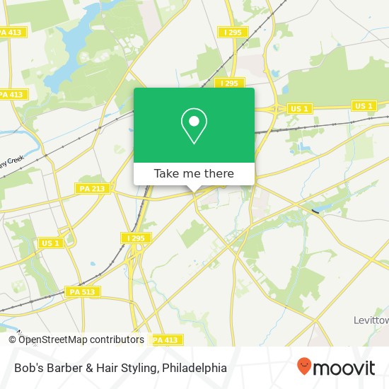 Bob's Barber & Hair Styling map