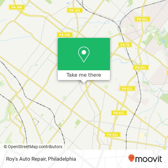 Mapa de Roy's Auto Repair