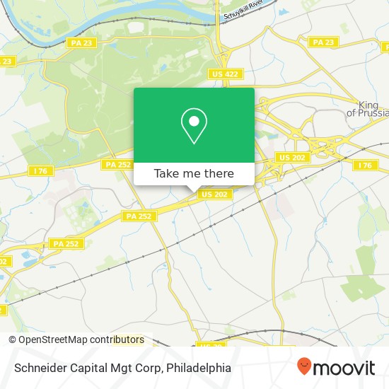 Mapa de Schneider Capital Mgt Corp