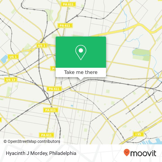 Hyacinth J Mordey map