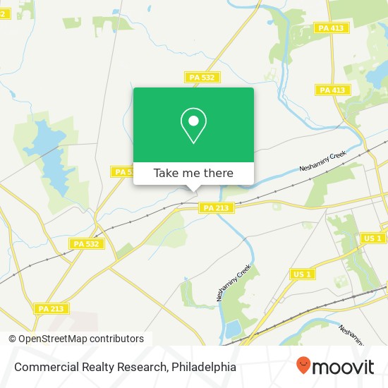 Commercial Realty Research map