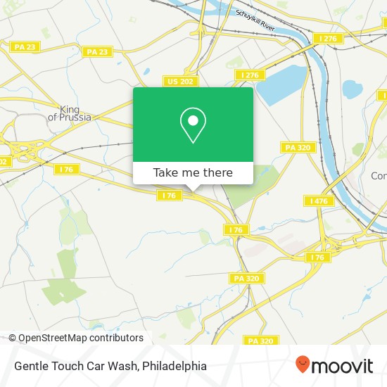 Gentle Touch Car Wash map