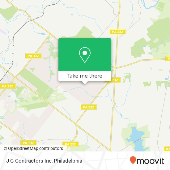 J G Contractors Inc map