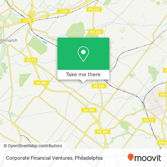 Corporate Financial Ventures map