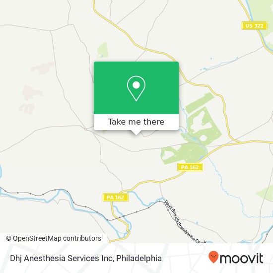 Dhj Anesthesia Services Inc map