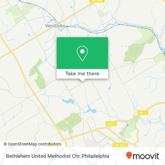 Bethlehem United Methodist Chr map