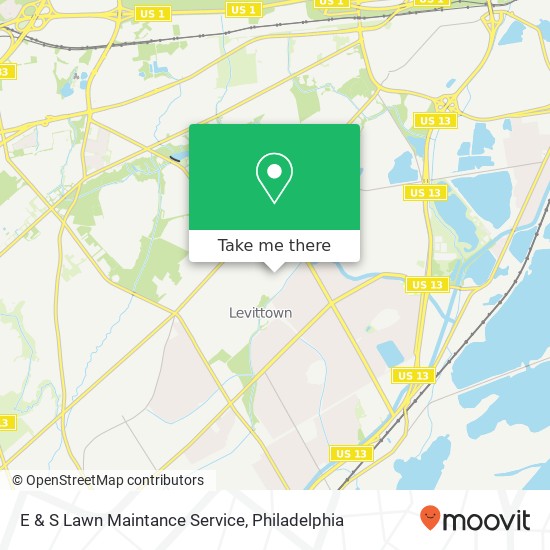 E & S Lawn Maintance Service map