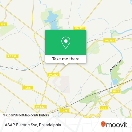 ASAP Electric Svc map