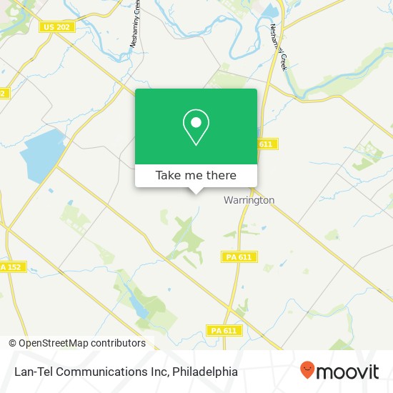 Lan-Tel Communications Inc map